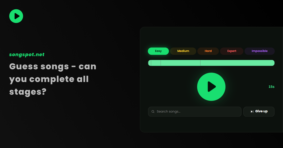 Songspot — project artwork